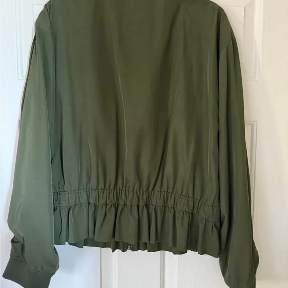 Kate Spade Olive Bomber Jacket - Picture 5 of 5